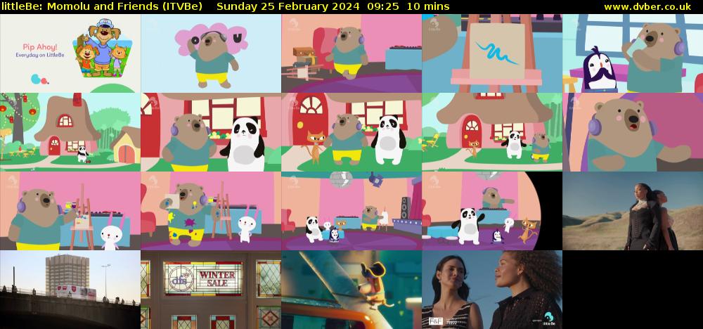 littleBe: Momolu and Friends (ITVBe) Sunday 25 February 2024 09:25 - 09:35