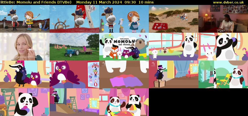 littleBe: Momolu and Friends (ITVBe) Monday 11 March 2024 09:30 - 09:40
