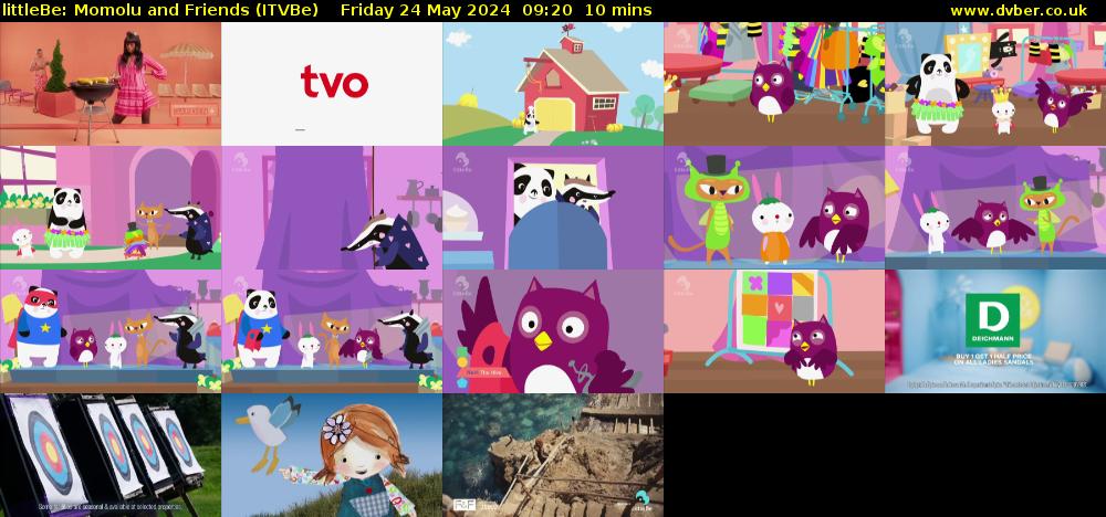 littleBe: Momolu and Friends (ITVBe) Friday 24 May 2024 09:20 - 09:30