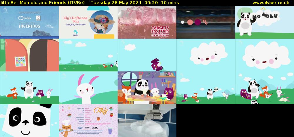 littleBe: Momolu and Friends (ITVBe) Tuesday 28 May 2024 09:20 - 09:30