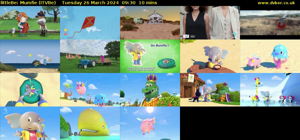 littleBe: Mumfie (ITVBe) Tuesday 26 March 2024 09:30 - 09:40