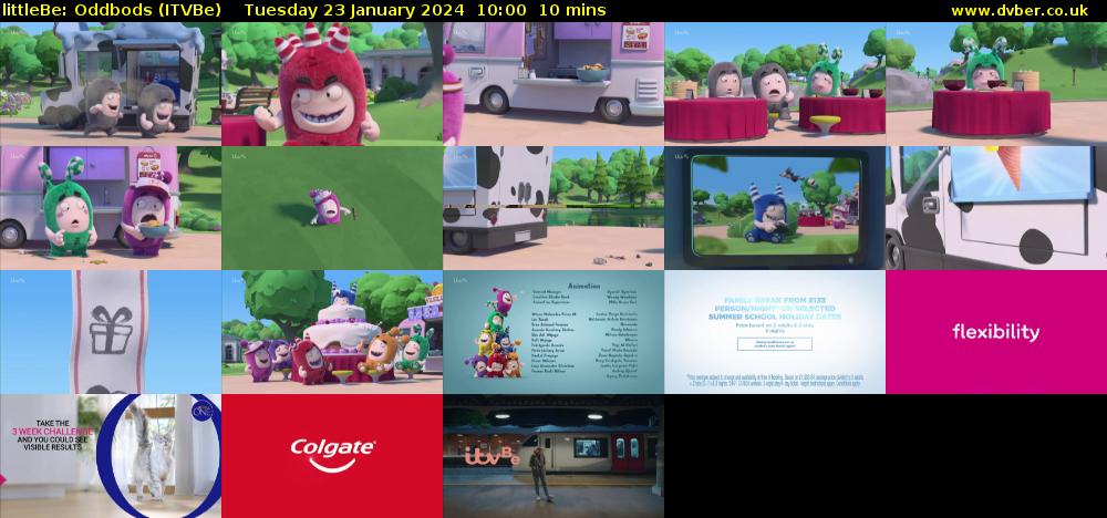 littleBe: Oddbods (ITVBe) Tuesday 23 January 2024 10:00 - 10:10