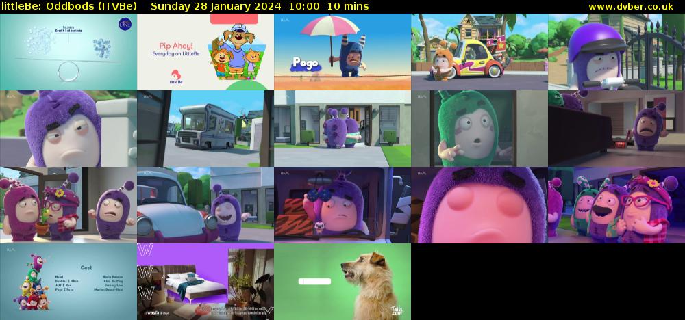 littleBe: Oddbods (ITVBe) Sunday 28 January 2024 10:00 - 10:10
