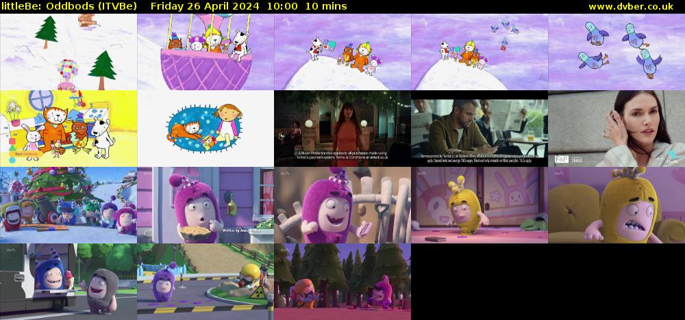 littleBe: Oddbods (ITVBe) Friday 26 April 2024 10:00 - 10:10