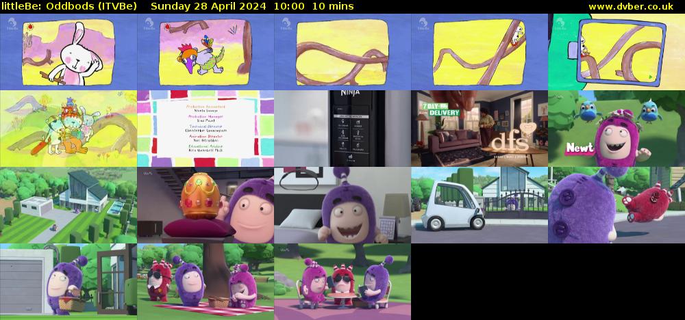 littleBe: Oddbods (ITVBe) Sunday 28 April 2024 10:00 - 10:10