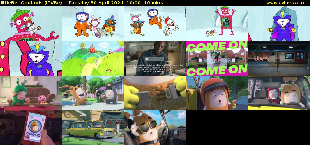 littleBe: Oddbods (ITVBe) Tuesday 30 April 2024 10:00 - 10:10