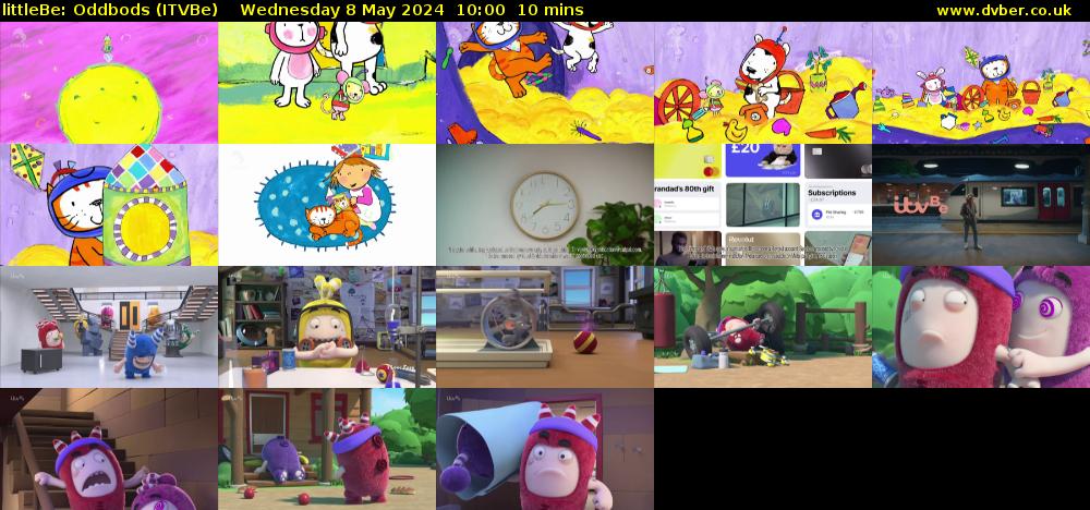 littleBe: Oddbods (ITVBe) Wednesday 8 May 2024 10:00 - 10:10