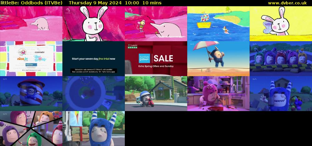 littleBe: Oddbods (ITVBe) Thursday 9 May 2024 10:00 - 10:10