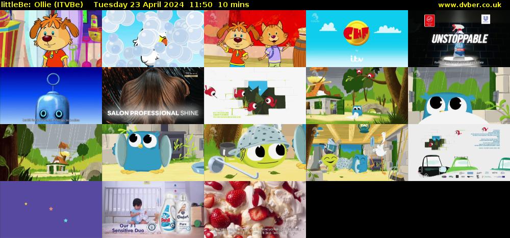 littleBe: Ollie (ITVBe) Tuesday 23 April 2024 11:50 - 12:00