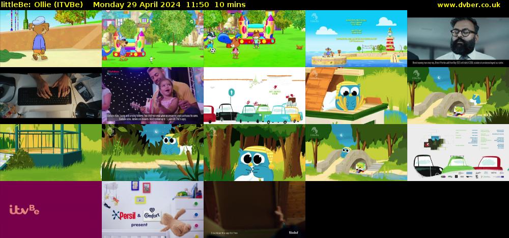 littleBe: Ollie (ITVBe) Monday 29 April 2024 11:50 - 12:00
