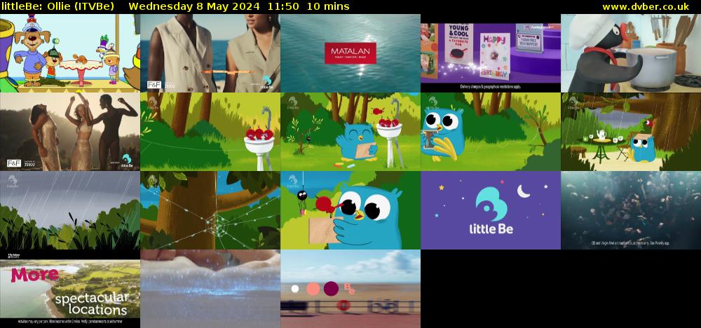 littleBe: Ollie (ITVBe) Wednesday 8 May 2024 11:50 - 12:00