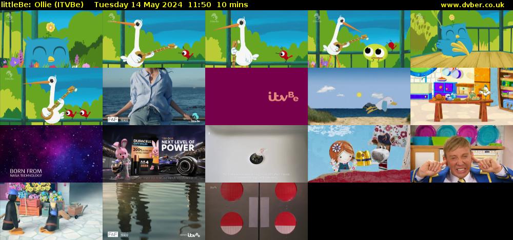 littleBe: Ollie (ITVBe) Tuesday 14 May 2024 11:50 - 12:00