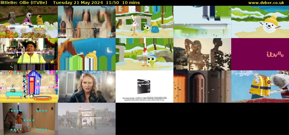 littleBe: Ollie (ITVBe) Tuesday 21 May 2024 11:50 - 12:00