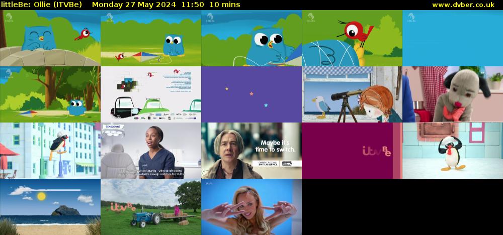 littleBe: Ollie (ITVBe) Monday 27 May 2024 11:50 - 12:00