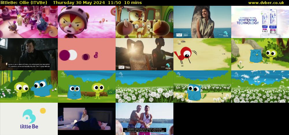 littleBe: Ollie (ITVBe) Thursday 30 May 2024 11:50 - 12:00