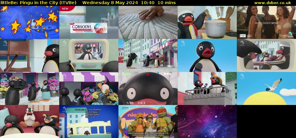 littleBe: Pingu in the City (ITVBe) Wednesday 8 May 2024 10:40 - 10:50