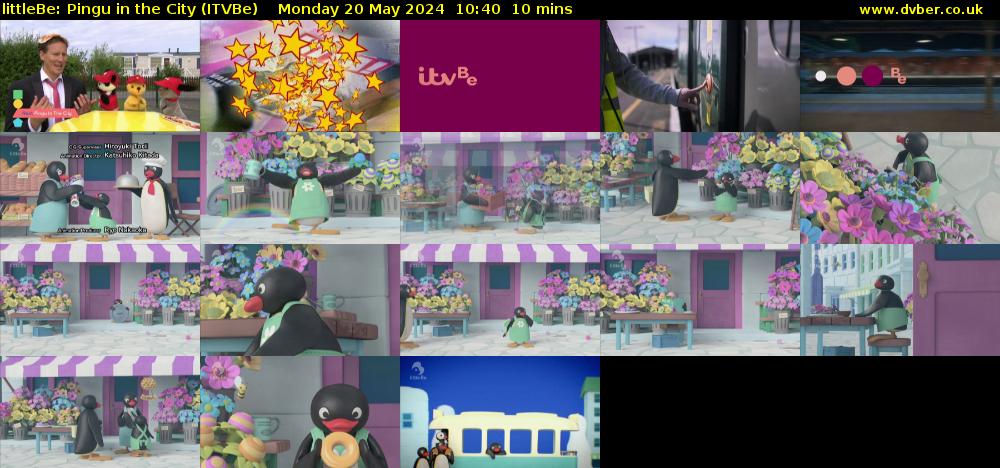 littleBe: Pingu in the City (ITVBe) Monday 20 May 2024 10:40 - 10:50