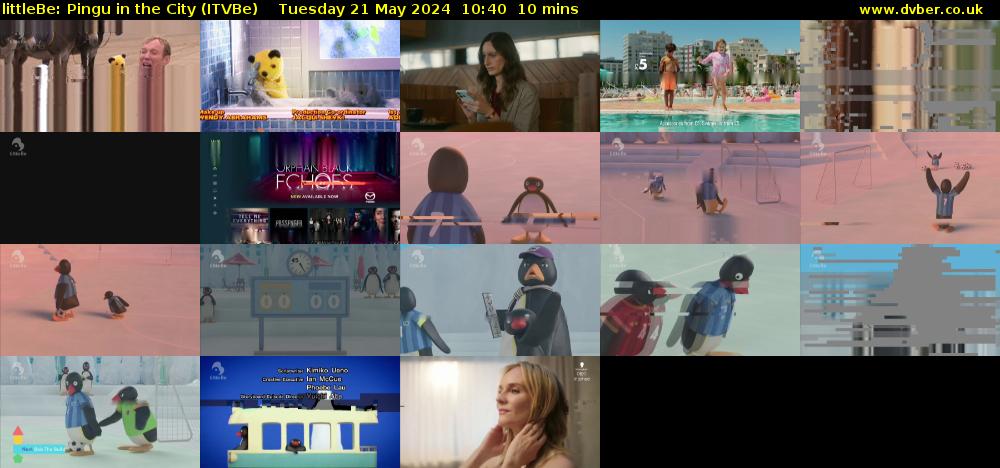 littleBe: Pingu in the City (ITVBe) Tuesday 21 May 2024 10:40 - 10:50