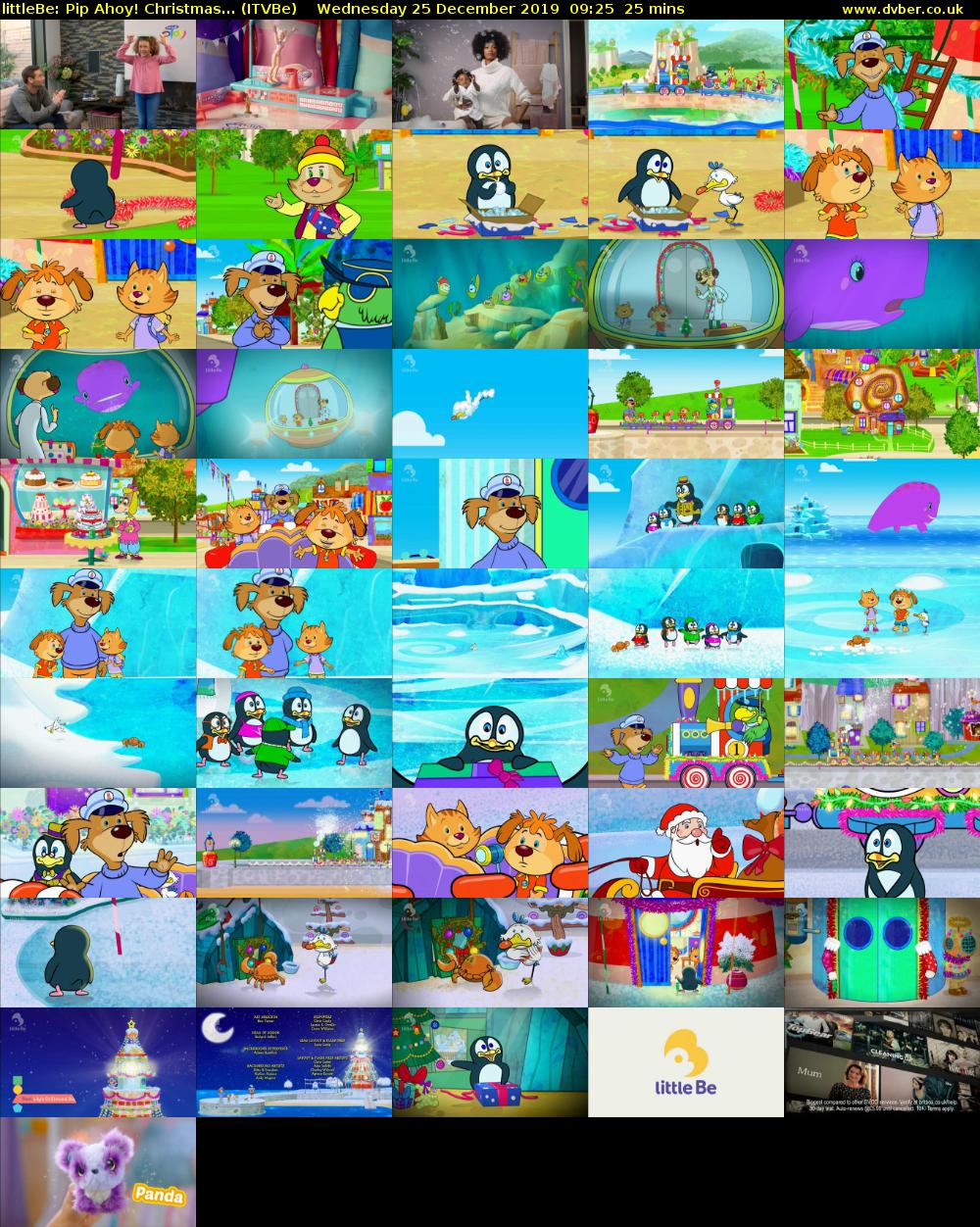 littleBe: Pip Ahoy! Christmas... (ITVBe) Wednesday 25 December 2019 09:25 - 09:50
