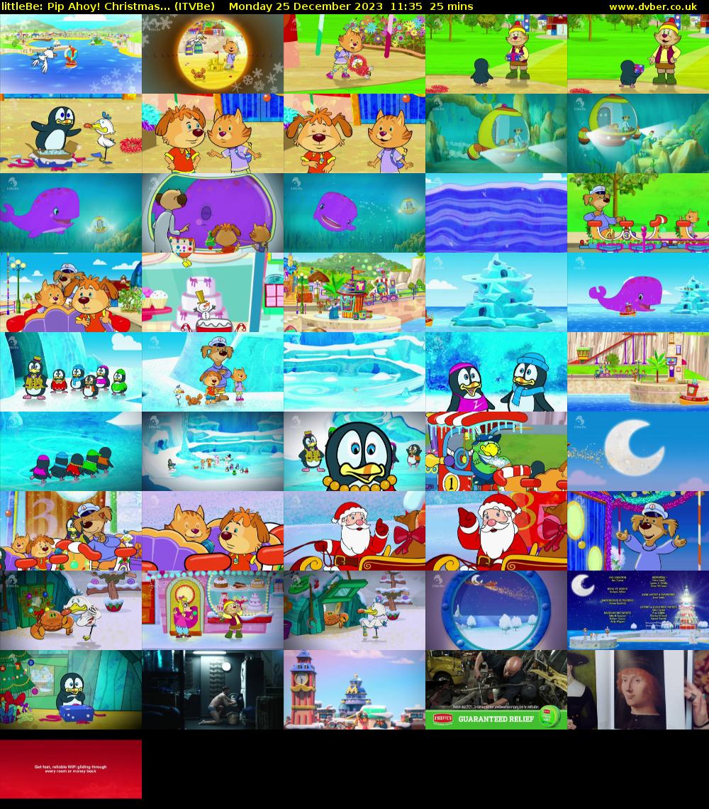 littleBe: Pip Ahoy! Christmas... (ITVBe) Monday 25 December 2023 11:35 - 12:00