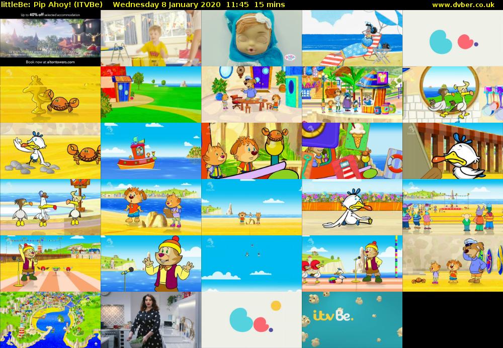 littleBe: Pip Ahoy! (ITVBe) Wednesday 8 January 2020 11:45 - 12:00