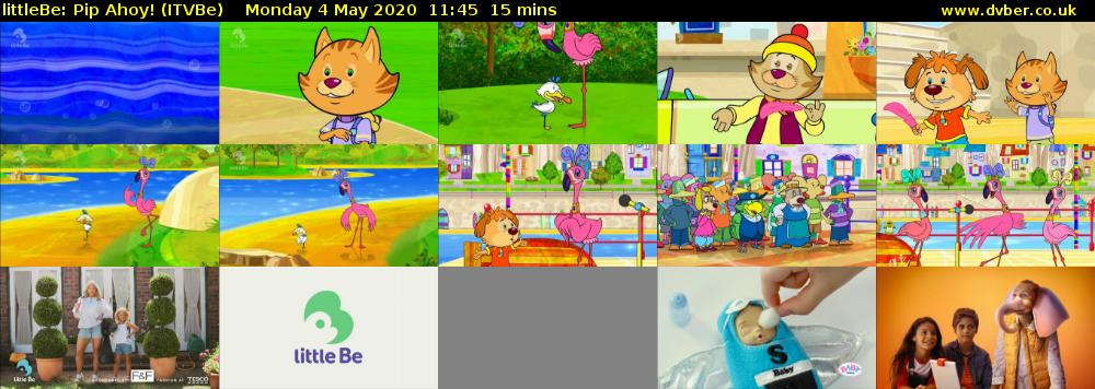 littleBe: Pip Ahoy! (ITVBe) Monday 4 May 2020 11:45 - 12:00