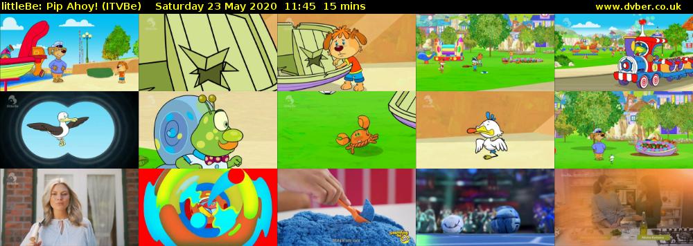 littleBe: Pip Ahoy! (ITVBe) Saturday 23 May 2020 11:45 - 12:00