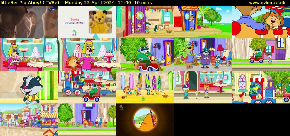 littleBe: Pip Ahoy! (ITVBe) Monday 22 April 2024 11:40 - 11:50