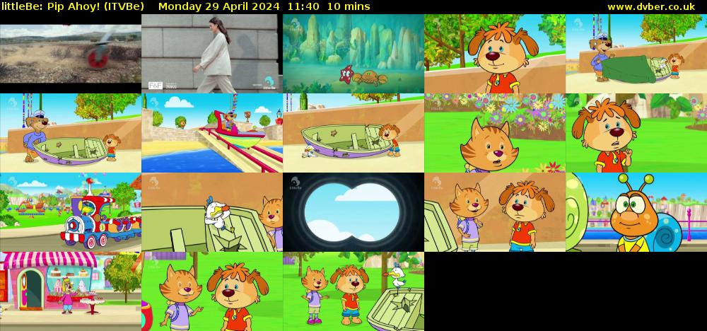 littleBe: Pip Ahoy! (ITVBe) Monday 29 April 2024 11:40 - 11:50