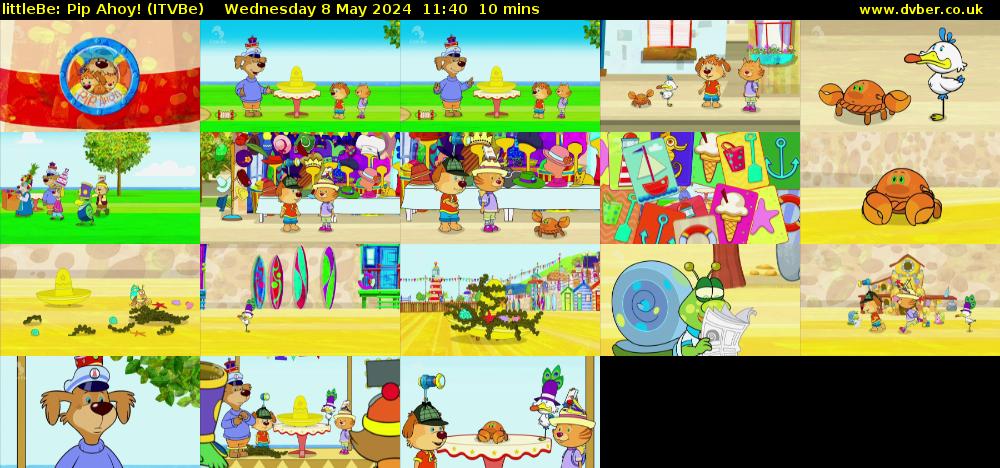 littleBe: Pip Ahoy! (ITVBe) Wednesday 8 May 2024 11:40 - 11:50