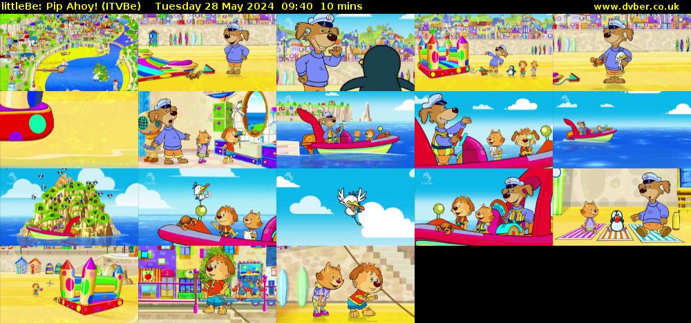 littleBe: Pip Ahoy! (ITVBe) Tuesday 28 May 2024 09:40 - 09:50
