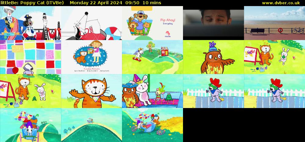littleBe: Poppy Cat (ITVBe) Monday 22 April 2024 09:50 - 10:00