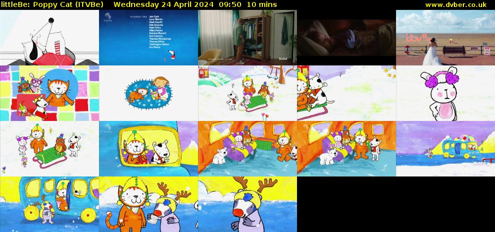 littleBe: Poppy Cat (ITVBe) Wednesday 24 April 2024 09:50 - 10:00