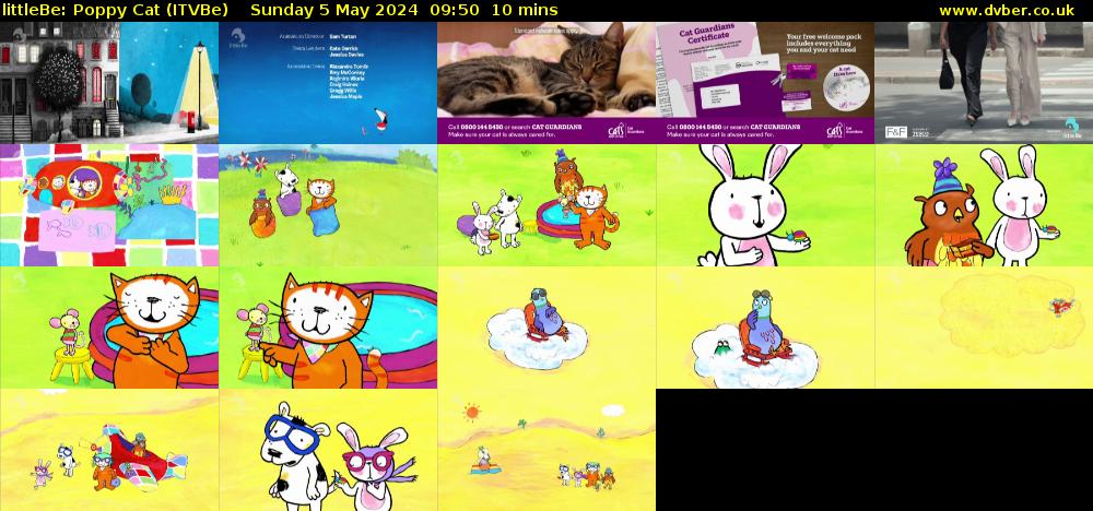littleBe: Poppy Cat (ITVBe) Sunday 5 May 2024 09:50 - 10:00