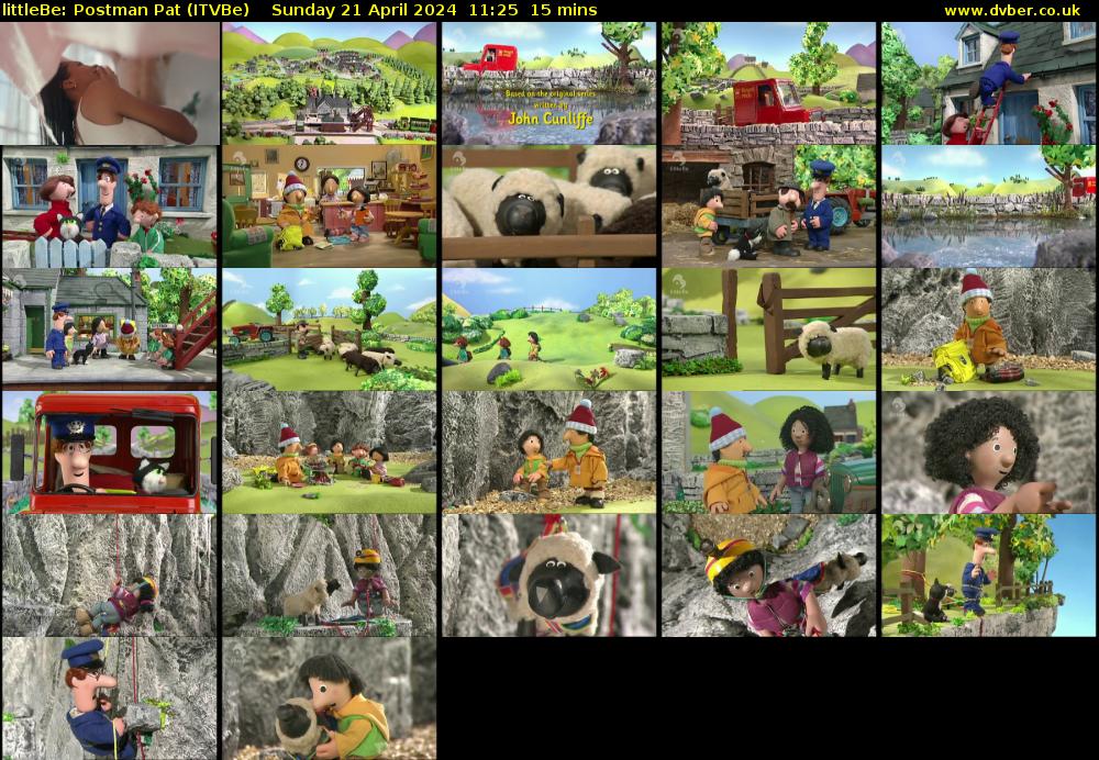 littleBe: Postman Pat (ITVBe) Sunday 21 April 2024 11:25 - 11:40