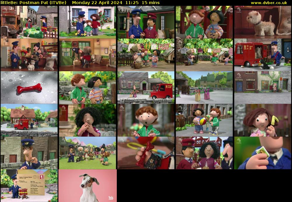 littleBe: Postman Pat (ITVBe) Monday 22 April 2024 11:25 - 11:40