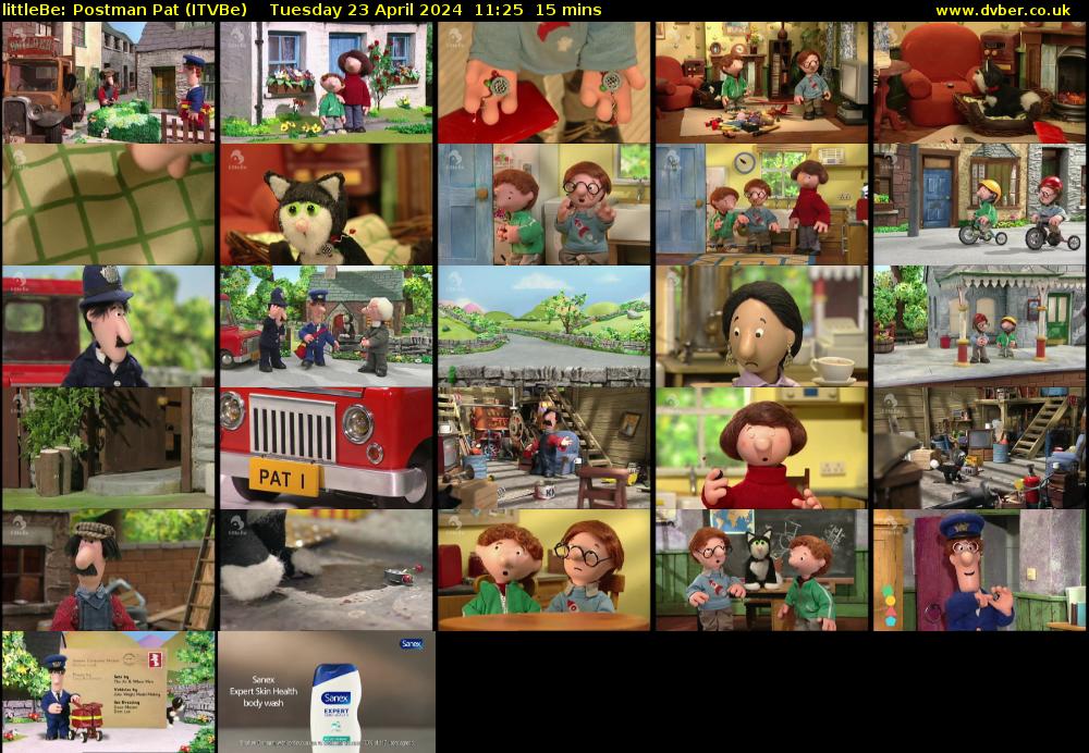 littleBe: Postman Pat (ITVBe) Tuesday 23 April 2024 11:25 - 11:40