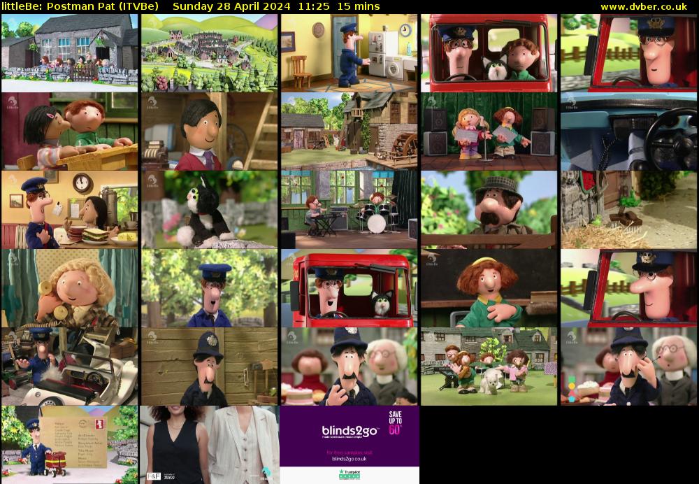 littleBe: Postman Pat (ITVBe) Sunday 28 April 2024 11:25 - 11:40