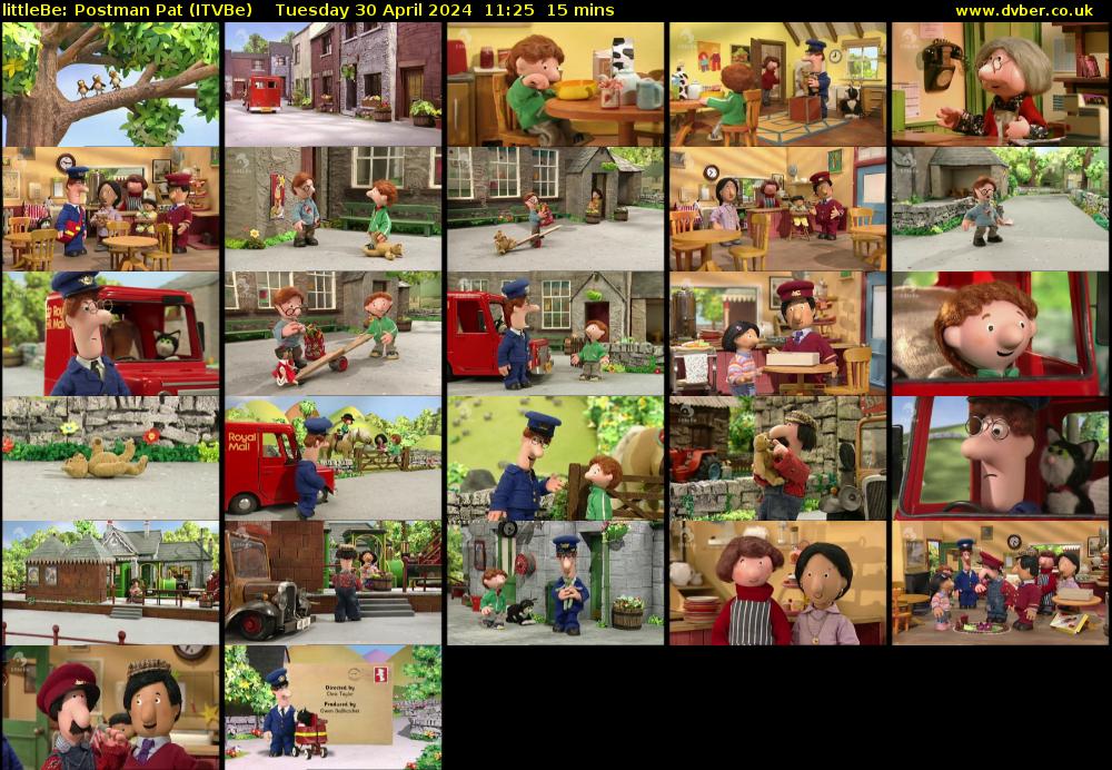 littleBe: Postman Pat (ITVBe) Tuesday 30 April 2024 11:25 - 11:40