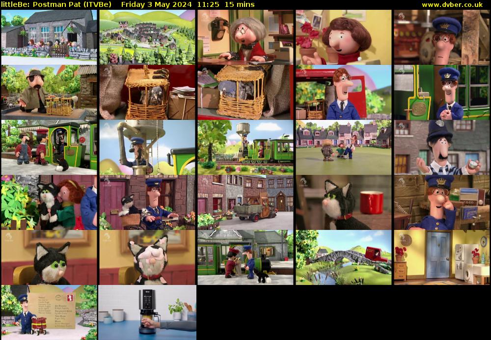 littleBe: Postman Pat (ITVBe) Friday 3 May 2024 11:25 - 11:40