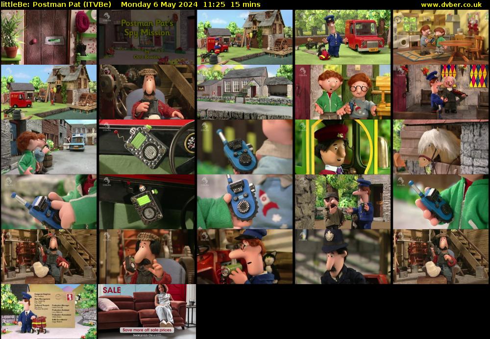 littleBe: Postman Pat (ITVBe) Monday 6 May 2024 11:25 - 11:40