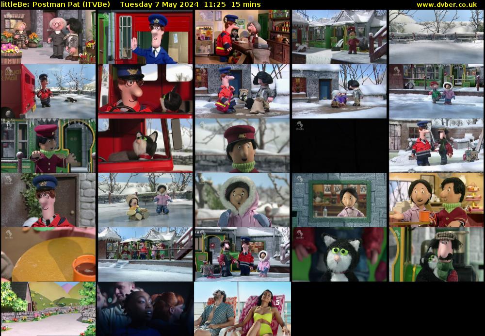 littleBe: Postman Pat (ITVBe) Tuesday 7 May 2024 11:25 - 11:40