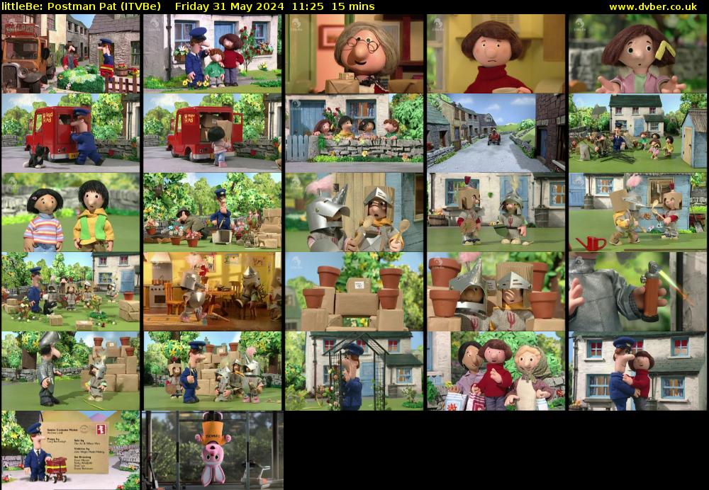 littleBe: Postman Pat (ITVBe) Friday 31 May 2024 11:25 - 11:40