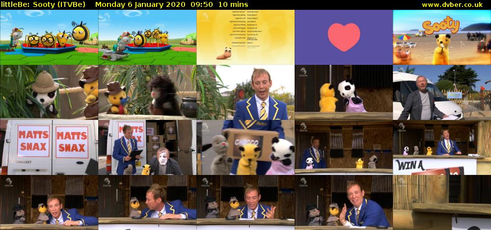littleBe: Sooty (ITVBe) Monday 6 January 2020 09:50 - 10:00