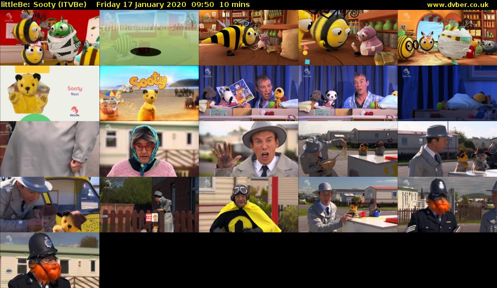 littleBe: Sooty (ITVBe) Friday 17 January 2020 09:50 - 10:00