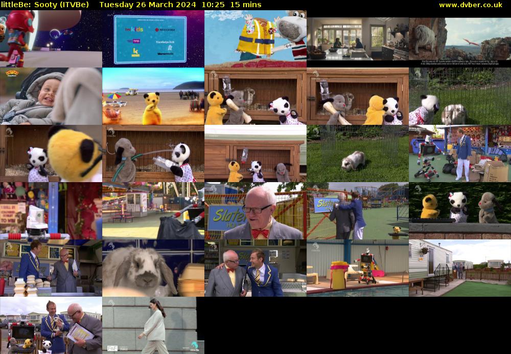 littleBe: Sooty (ITVBe) Tuesday 26 March 2024 10:25 - 10:40