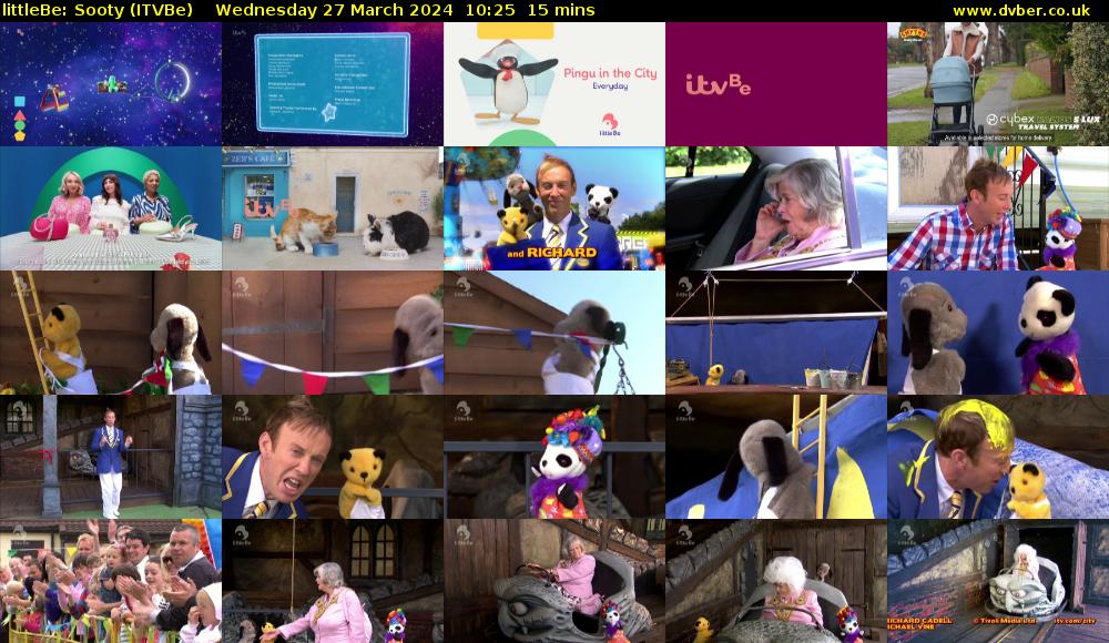 littleBe: Sooty (ITVBe) Wednesday 27 March 2024 10:25 - 10:40