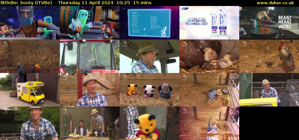 littleBe: Sooty (ITVBe) Thursday 11 April 2024 10:25 - 10:40