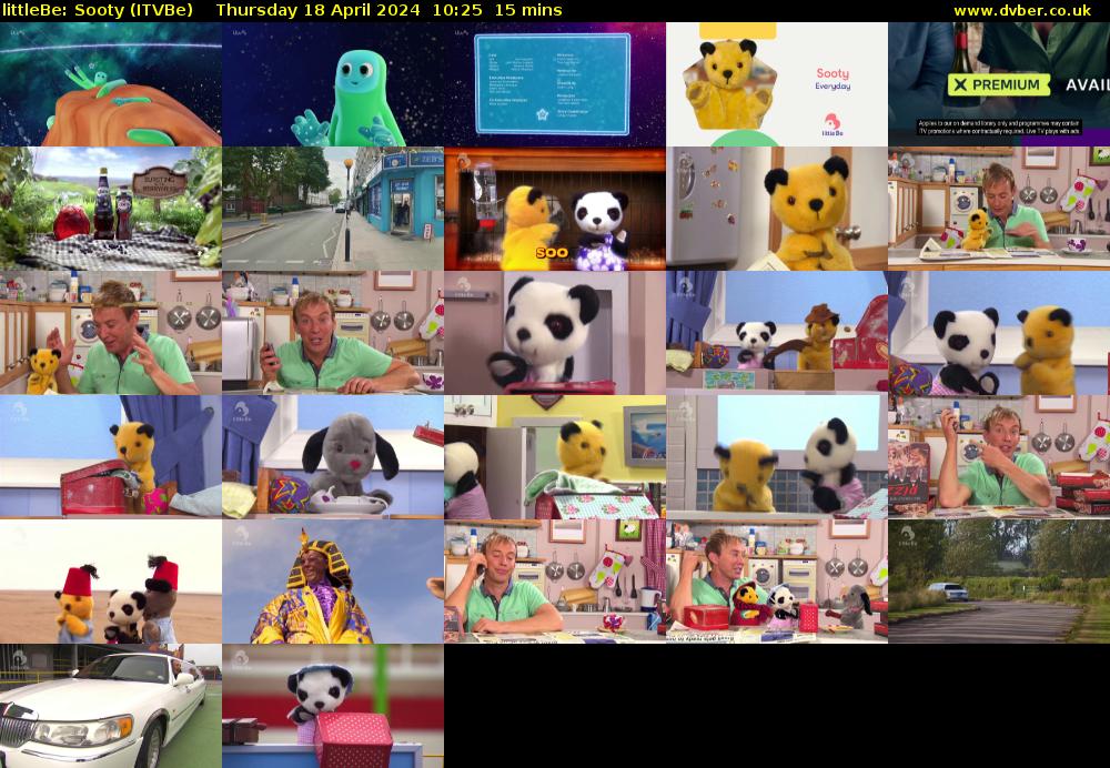 littleBe: Sooty (ITVBe) Thursday 18 April 2024 10:25 - 10:40