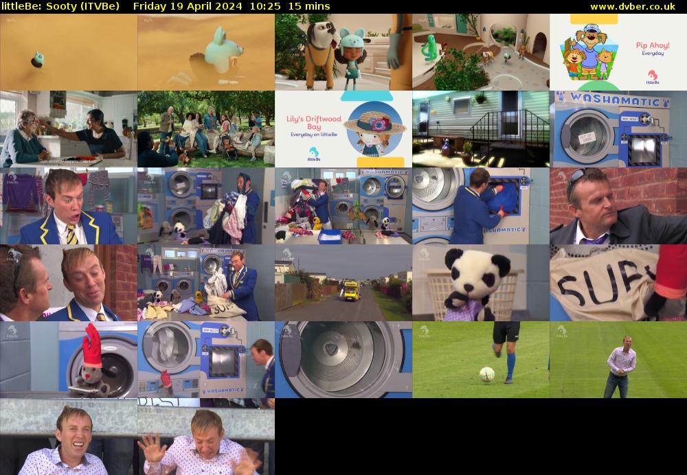 littleBe: Sooty (ITVBe) Friday 19 April 2024 10:25 - 10:40
